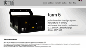 What Tarm.com website looked like in 2019 (5 years ago)