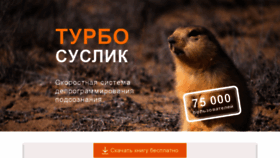 What Turbo-suslik.ru website looked like in 2019 (5 years ago)