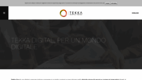 What Tekka.it website looked like in 2019 (5 years ago)