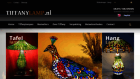 What Tiffanylamp.nl website looked like in 2019 (5 years ago)