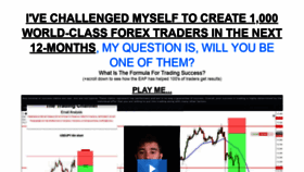 What Thetradingchannel.org website looked like in 2019 (5 years ago)