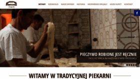 What Tradycyjnapiekarnia.pl website looked like in 2019 (5 years ago)
