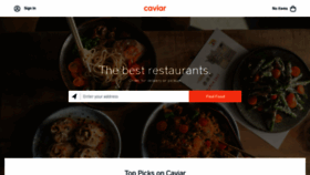 What Trycaviar.com website looked like in 2019 (5 years ago)
