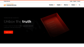 What Thomsonreuters.net website looked like in 2019 (5 years ago)