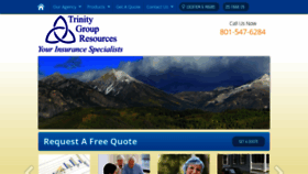 What Trinitygr.com website looked like in 2019 (7 years ago)