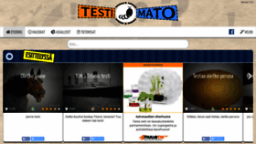 What Testimato.com website looked like in 2019 (5 years ago)