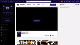 What Thorgaming.com website looked like in 2019 (5 years ago)