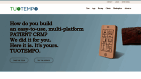 What Tuotempo.com website looked like in 2019 (5 years ago)