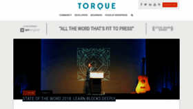 What Torquemag.io website looked like in 2019 (5 years ago)