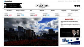 What Theinvestor.co.kr website looked like in 2019 (7 years ago)