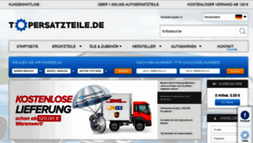 What Topersatzteile.de website looked like in 2019 (5 years ago)
