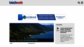 What Taiadaweb.com.br website looked like in 2019 (5 years ago)