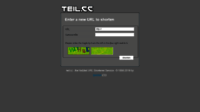 What Teil.cc website looked like in 2019 (5 years ago)