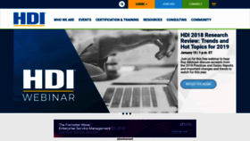 What Thinkhdi.com website looked like in 2019 (5 years ago)