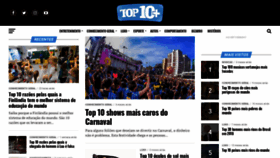 What Top10mais.org website looked like in 2019 (5 years ago)