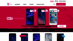What T-mobile.pl website looked like in 2019 (5 years ago)