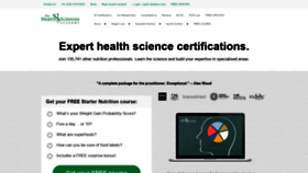 What Thehealthsciencesacademy.org website looked like in 2019 (7 years ago)