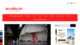 What Topweddingsites.com website looked like in 2019 (5 years ago)