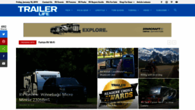 What Trailerlife.com website looked like in 2019 (5 years ago)