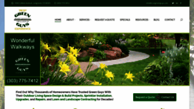 What Trustgreenguys.com website looked like in 2019 (5 years ago)