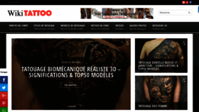 What Tatouage3d.com website looked like in 2019 (5 years ago)