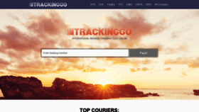 What Trackingexpress.com website looked like in 2019 (5 years ago)