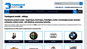 What Tuningovesvetla.sk website looked like in 2019 (5 years ago)