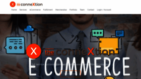 What Theconnextion.com website looked like in 2019 (5 years ago)