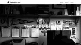 What Twoarmsinc.com website looked like in 2019 (5 years ago)