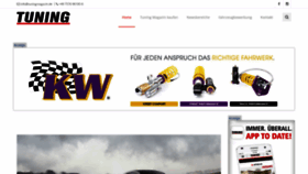 What Tuningmagazin.de website looked like in 2019 (5 years ago)
