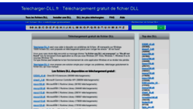 What Telecharger-dll.fr website looked like in 2019 (5 years ago)