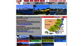 What Travelnsw.com.au website looked like in 2019 (5 years ago)
