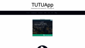 What Tutuapp.fyi website looked like in 2019 (5 years ago)