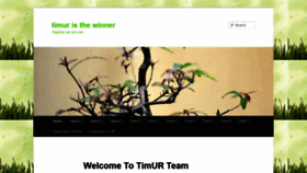 What Timur.ilearning.me website looked like in 2019 (5 years ago)