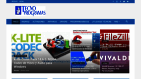 What Tecnoprogramas.com website looked like in 2019 (5 years ago)