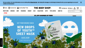 What Thebodyshop.com website looked like in 2019 (5 years ago)