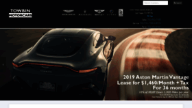 What Towbinmotorcars.com website looked like in 2019 (5 years ago)