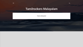 What Tamilrockersmalayalam.com website looked like in 2019 (5 years ago)