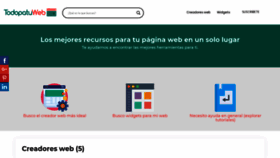 What Todopatuweb.net website looked like in 2019 (5 years ago)