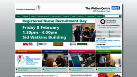 What Thewaltoncentre.nhs.uk website looked like in 2019 (5 years ago)