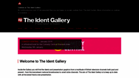 What Theident.gallery website looked like in 2019 (5 years ago)