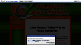 What Traficouniversal.com website looked like in 2019 (5 years ago)