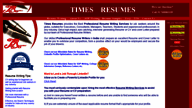 What Timesresumes.com website looked like in 2019 (5 years ago)