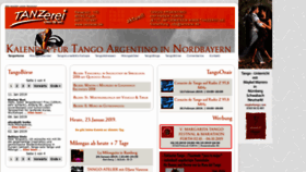 What Tango-nordbayern.de website looked like in 2019 (5 years ago)