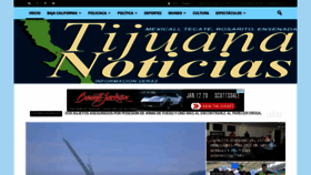 What Tijuananoticias.info website looked like in 2019 (5 years ago)