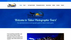 What Tahoephotographictours.com website looked like in 2019 (5 years ago)