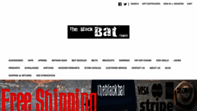 What Theblackbat.com website looked like in 2019 (5 years ago)