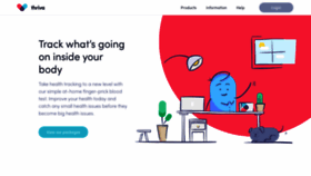 What Thriva.co website looked like in 2019 (5 years ago)