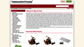 What Tattooarttools.com website looked like in 2019 (5 years ago)