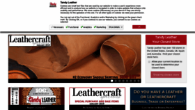What Tandyleather.com website looked like in 2019 (5 years ago)